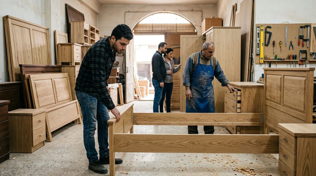 غرف نوم العرسان: كيف تختار قطعة متينة دون أن تتجاوز ميزانيتك